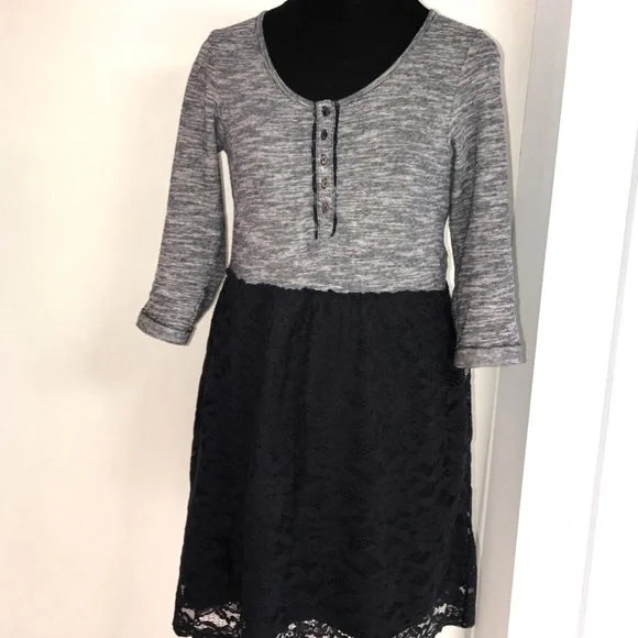 ANTHRO Texture Sheath Dress NWOT - Picture 1 of 5